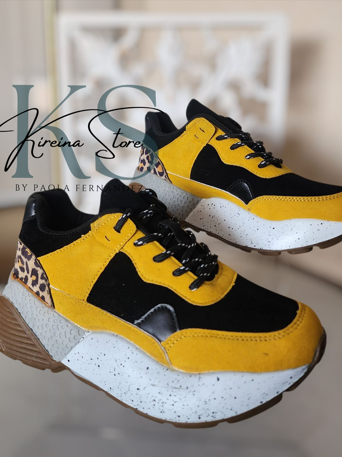 ZAPATILLA AMARILLA 2