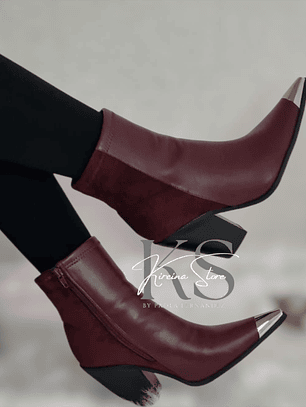 BOTÍN BURDEO PUNTA METAL