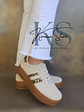 ZAPATILLA BEIGE/PRINT - Miniatura 1