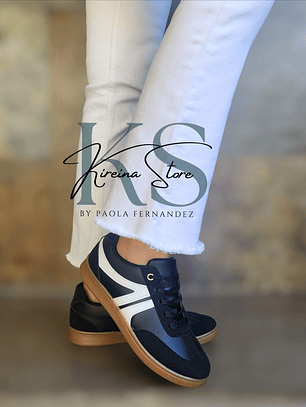 ZAPATILLA NEGRA ESTILO SAMBA