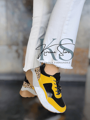 ZAPATILLA AMARILLA
