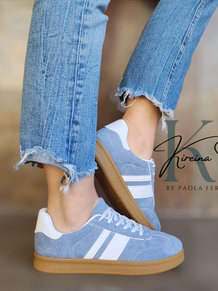 ZAPATILLA LIGHT BLUE/WHITE 1