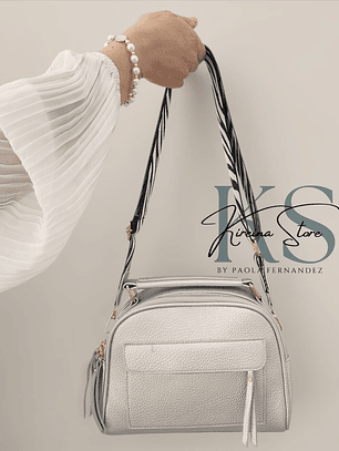 BANDOLERA PLATEADA