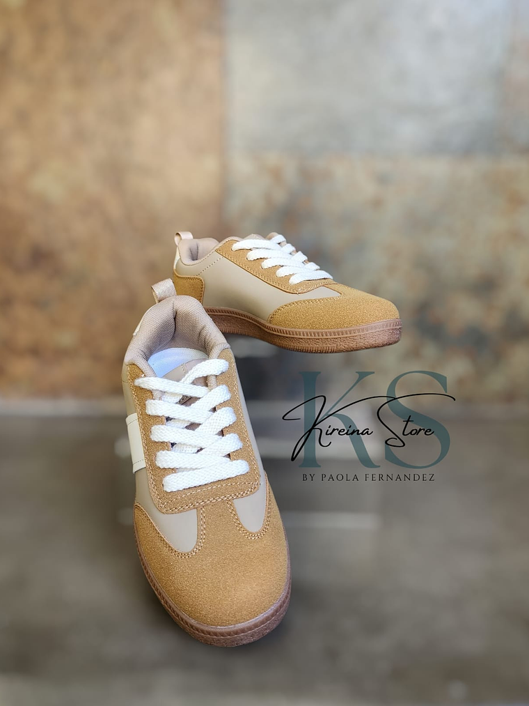 ZAPATILLA CAMEL/BEIGE 3