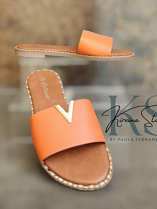 SANDALIA NARANJA