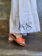 SANDALIA NARANJA - Miniatura 1