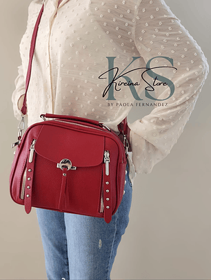 BANDOLERA ROJO ITALIANO