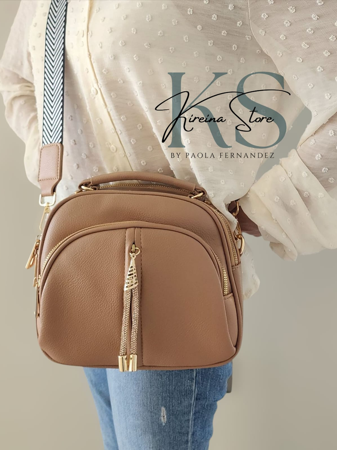 CARTERA / MOCHILA KHAKI 1