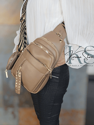 BANDOLERA DE PECHO KHAKI