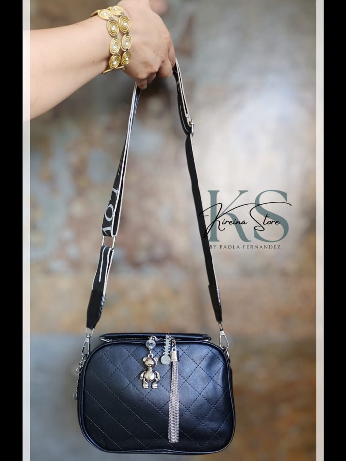 BANDOLERA NEGRA OSITO 1