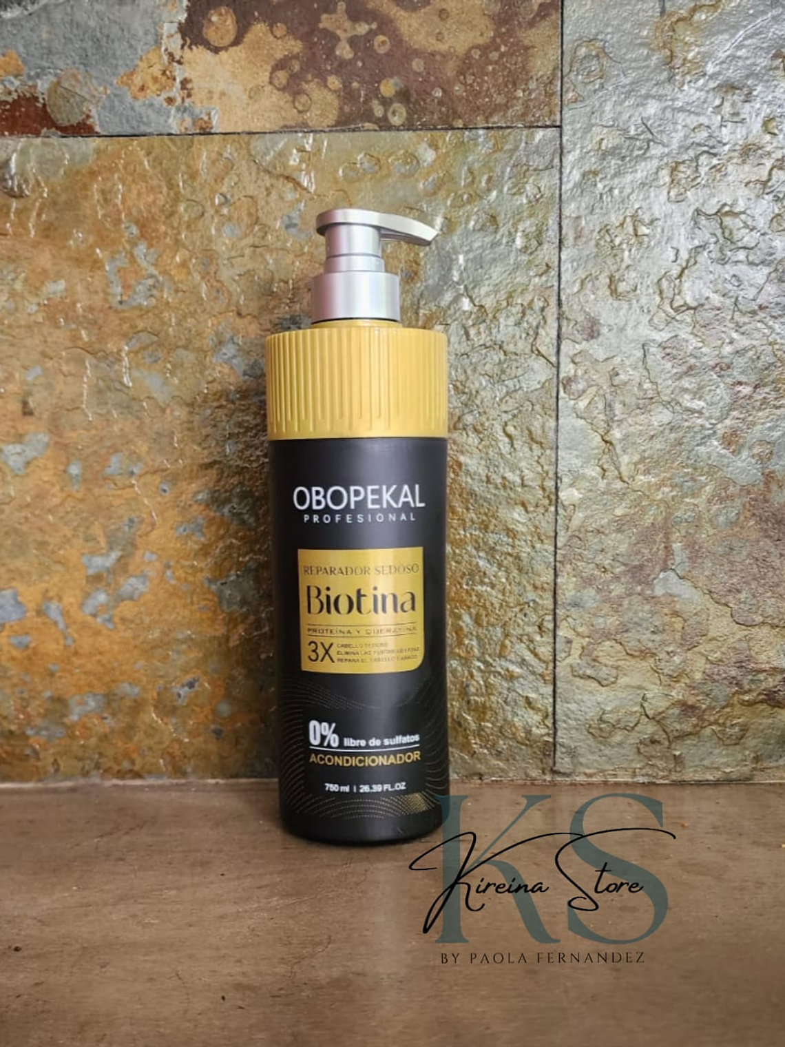 ACONDICIONADOR BIOTINA MAS KERATINA OBOPEKAL 1