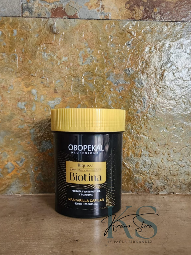 CREMA BIOTINA MAS KERATINA PROFESIONAL OBOPEKAL 1