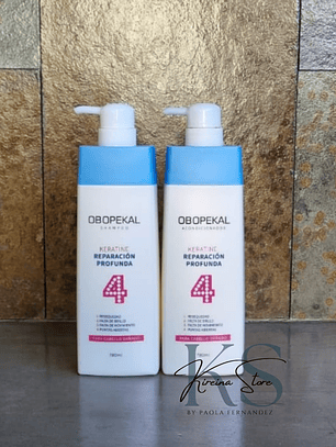 PACK 10: SHAMPOO Y ACONDICIONADOR REPARACIÓN PROFUNDA OBOPEKAL