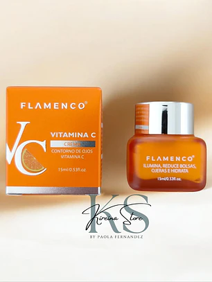 CREMA CONTORNO DE OJOS CON VITAMINA C FLAMENCO