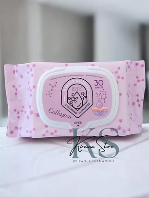 TOALLITAS LIMPIADORAS DESMAQUILLANTES USHAS