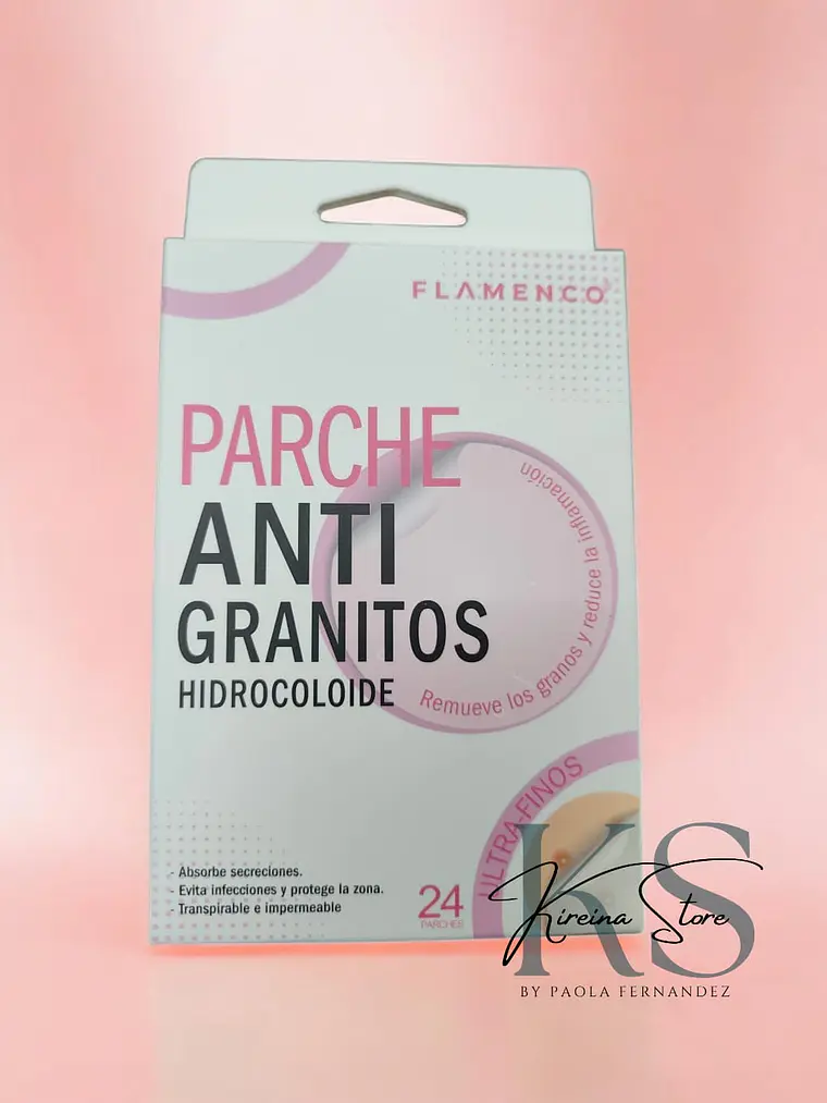 PARCHE ANTIGRANITOS ULTRAFINOS FLAMENCO 1