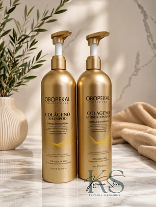 PACK 16: SHAMPOO Y ACONDICIONADOR COLÁGENO OBOPEKAL