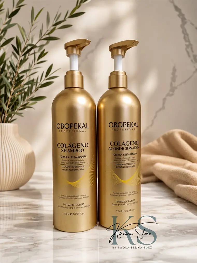 PACK 16: SHAMPOO Y ACONDICIONADOR COLÁGENO OBOPEKAL 1