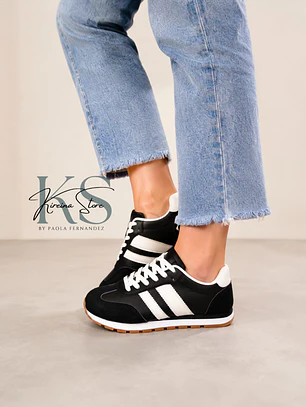 ZAPATILLA BLACK WHITE