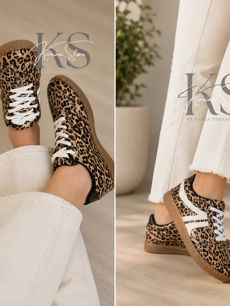 ZAPATILLA PRINT ESTILO SAMBA 1