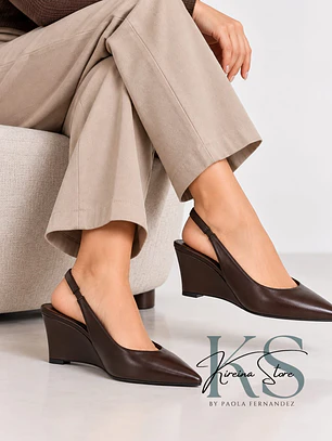 ZAPATO DESTALONADO CAFÉ