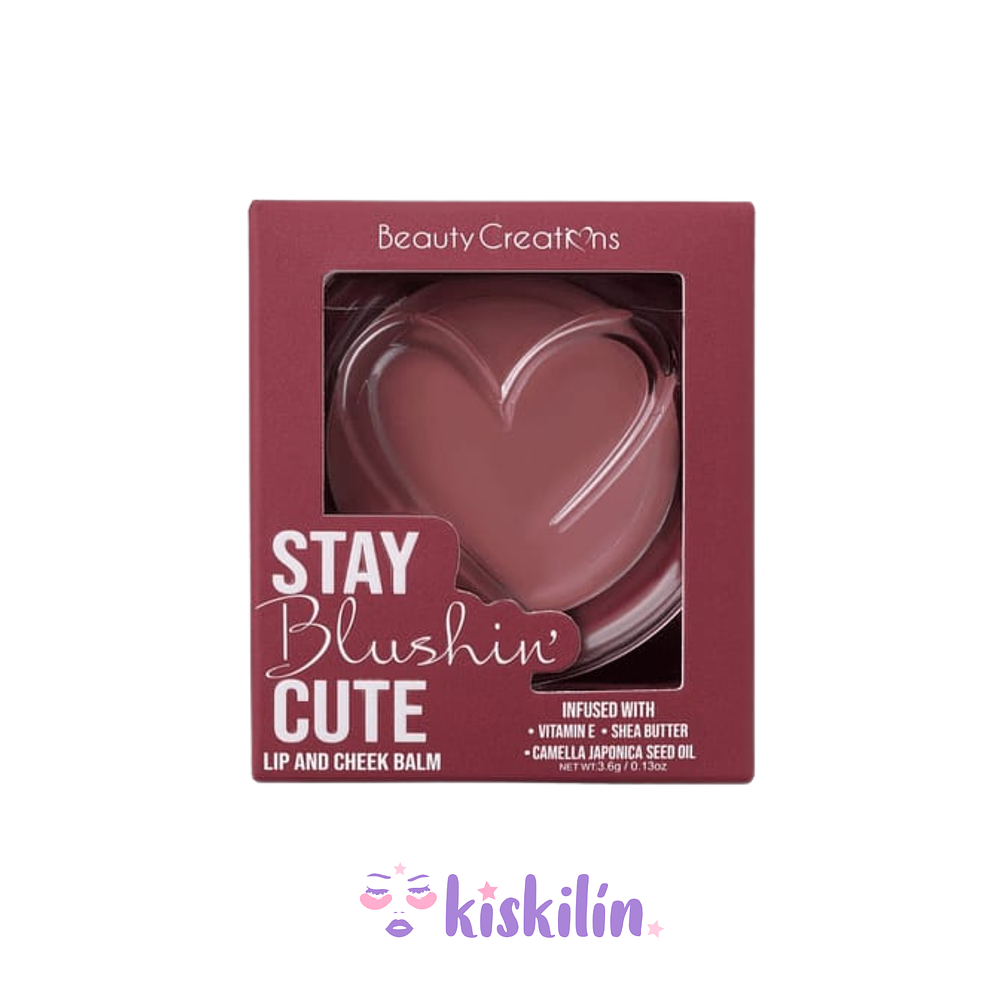 Stay Blushing Cute- Bálsamo para labios y mejillas  I Can & I Will 