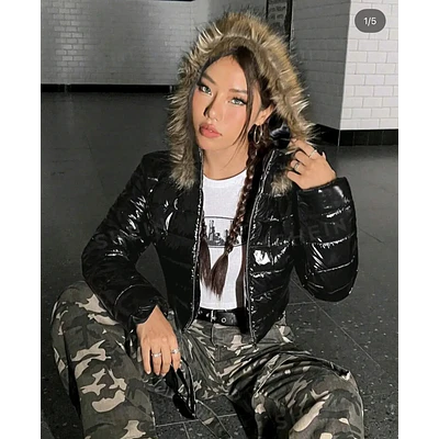 Chaqueta negra s-m