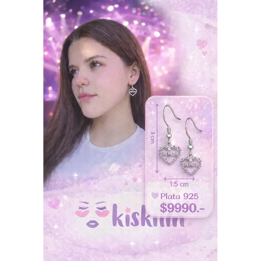 Aros BICHOTA Plata 925