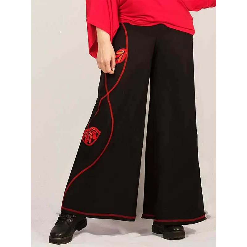 Palazzo Atrew negro rojo  