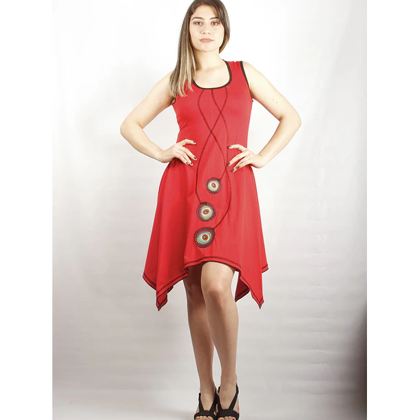 Vestido Maywa Rojo SALE solo S-M  ks20 1