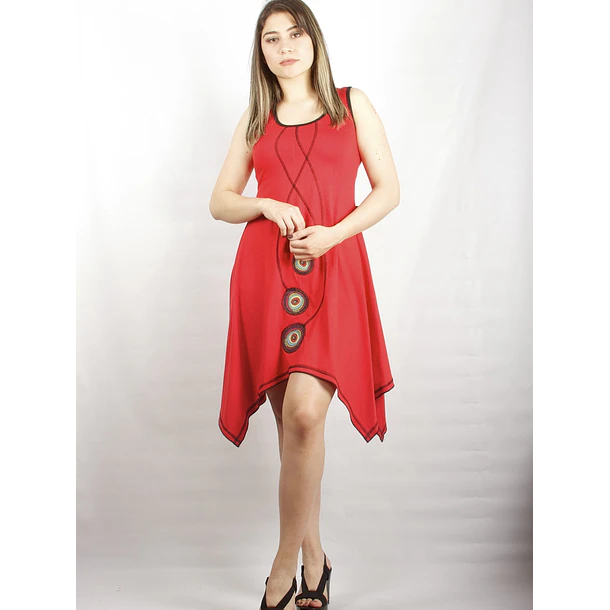 Vestido Maywa Rojo SALE solo S-M  ks20 3