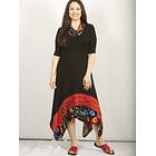 Vestido largo Kutral  Negro 3