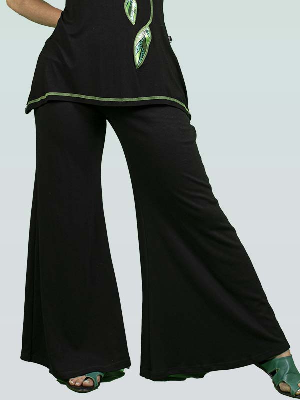 Pantalón Buzo Pre Lavado Verano Palazzo Algodón Wide Leg