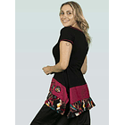 Polera Mahuida negro Carmín sc 4