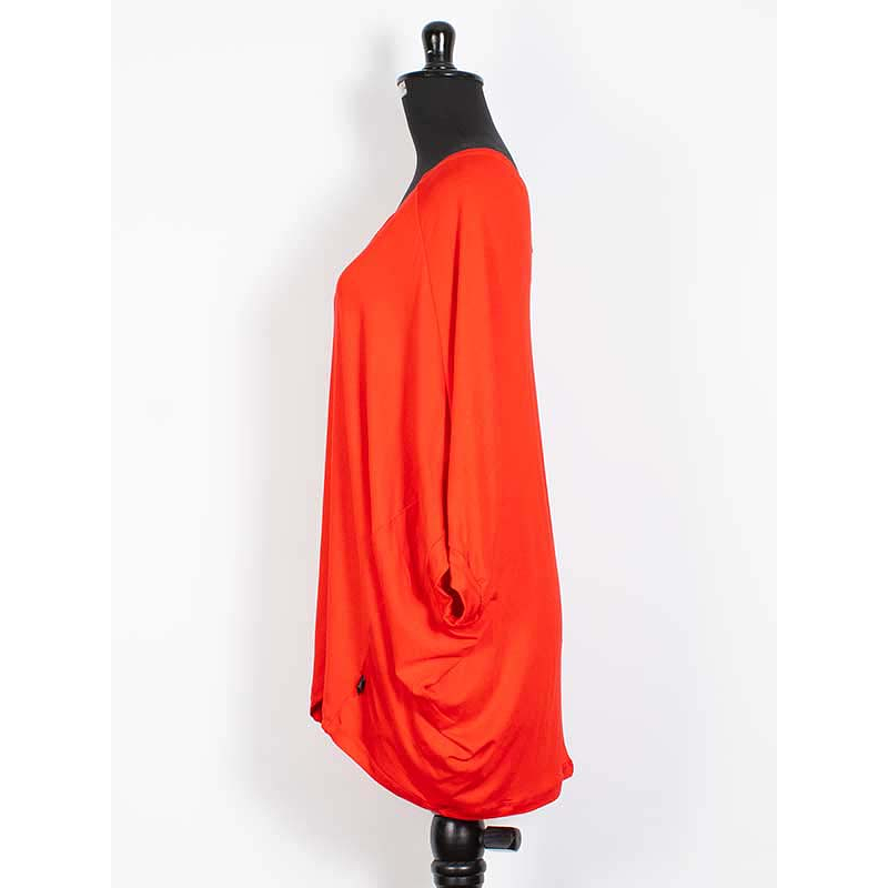 Bluson Boga rojo algodón