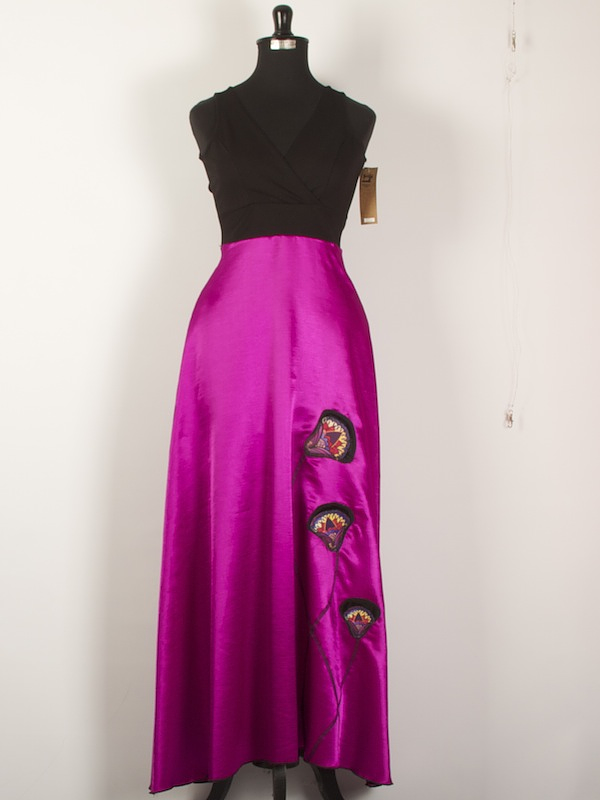 Vestido Fiesta Indira Fucsia. M Y XL