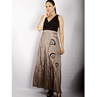 Vestido Fiesta Indira Café M Y 2XL 3