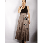 Vestido Fiesta Indira Café M Y 2XL 4