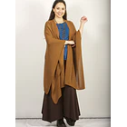 Ruana tejida Quella Negro ks8 2