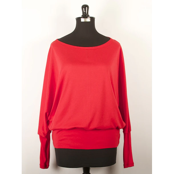 Poleron Murcielago Garbo pima COLORES  SC SALE K11 7