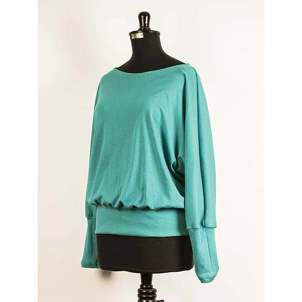 Poleron Murcielago Garbo pima COLORES  SC SALE K11 8
