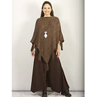 Poncho tejido Quillay colores 1