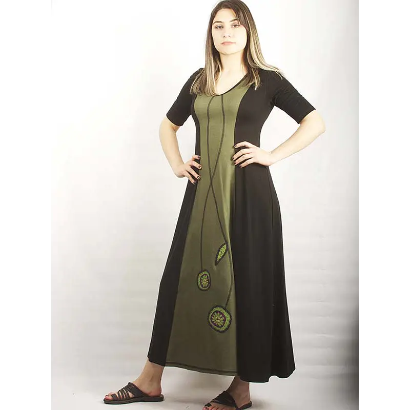 Vestido Maya Verde SALE COLORES SOLO S 