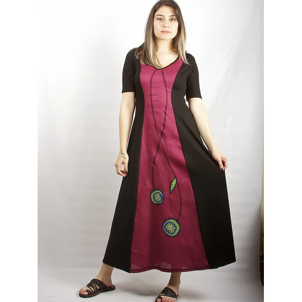 Vestido Maya Verde SALE COLORES SOLO S  7