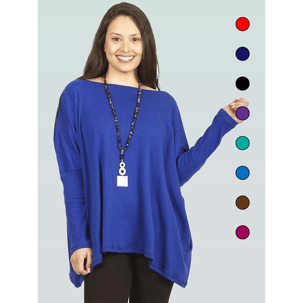 Poleron Oversize Kaia colores 1