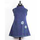 Jumper Aylen azul turquesa 2XL-3XL KS8 1