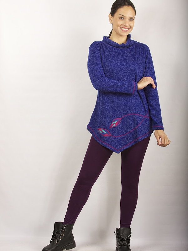Sweater Bianca azul