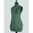 Vestido Jumper lanilla Meli verde sc 2