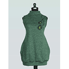 Vestido Jumper lanilla Meli verde sc 1