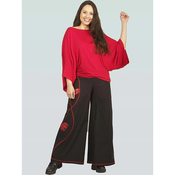 Palazzo Atrew negro rojo   2